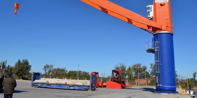 Administraci�n Nacional de Puertos ampl�a explanada en Paysand�