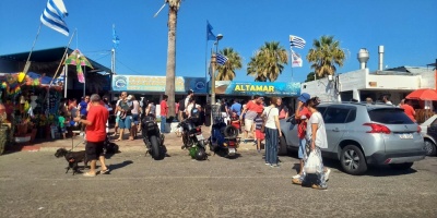 Importante venta de productos de mar en el Buceo