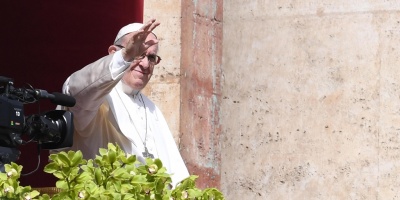 El papa pide soluci�n a la crisis de Venezuela y el fin de la guerra en Siria