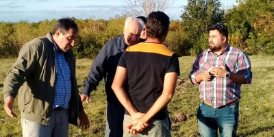 Ministro de Obras P�blicas visita zonas inundables de San Jos�