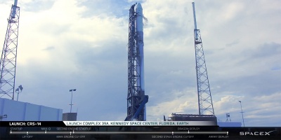 SpaceX realiza nueva misi�n de reabastecimiento de la Estaci�n Internacional Espacial