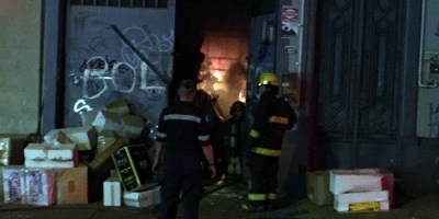 Posible colapso estructural tras incendio en Cordn