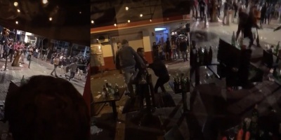 Una persona herida tras pelea callejera en el centro de Paysand
