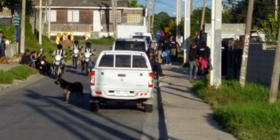 Importante operativo de seguridad en Cerro Norte