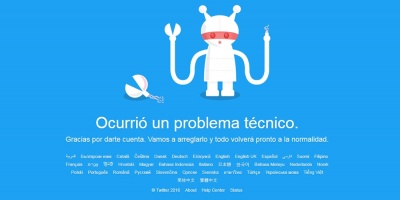 Twitter estuvo cado a nivel mundial por problemas tcnicos