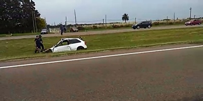 Una persona con graves lesiones tras siniestro en ruta 5