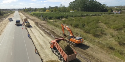 La doble va de Ruta 8 quedar finalizada en marzo de 2019