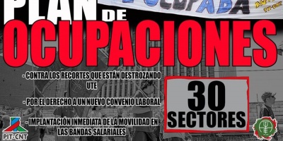 Trabajadores de UTE iniciarn ocupaciones el jueves