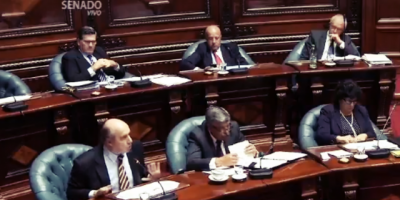 El Senado vot en forma negativa la censura a Bonomi