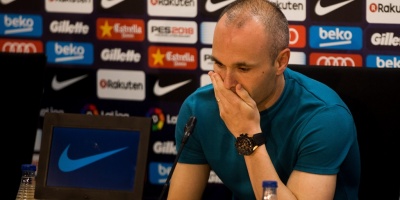 Andrs Iniesta anuncia que dejar el Bara a final de temporada