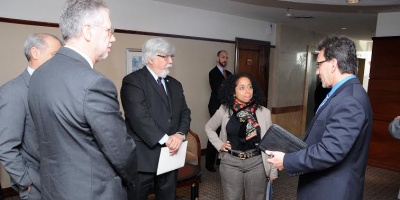 Bonomi y la embajadora Reynoso inauguraron Curso sobre Delitos Transfronterizos 