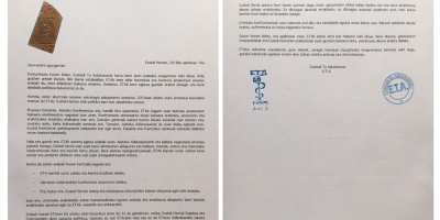 La organizacin terrorista ETA anuncia su disolucin en una carta