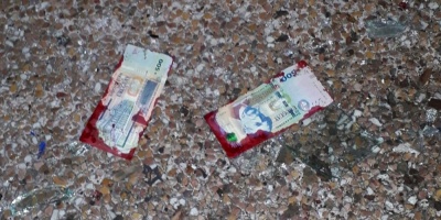 Advierten por billetes entintados sin valor de circulacin