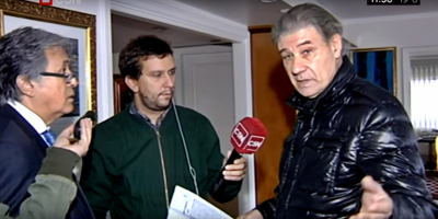 Allanaron la casa de Vctor Hugo Morales