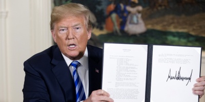 Trump anunci la retirada de EE.UU. del acuerdo nuclear con Irn