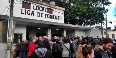 Vecinos de Balneario San Luis recibieron al presidente Vzquez