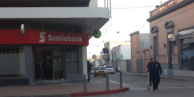 Explotaron un cajero autom�tico en San Jos�