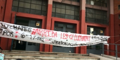 D�maso ocupado por quinto d�a consecutivo; Secundaria no pedir� el desalojo