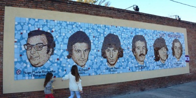 Inauguraron mural de homenaje a Los Iracundos