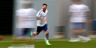 Argentina desembarc� en su concentraci�n mundialista en Bronnitsy 