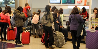 En el aeropuerto transmitir�n los partidos de la selecci�n