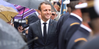 Macron rezong� a un estudiante y dice que le llame "se�or Presidente o se�or"
