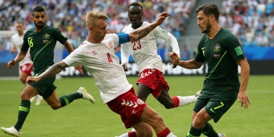 Dinamarca y Australia empatan a un gol y dejan todo para la �ltima jornada