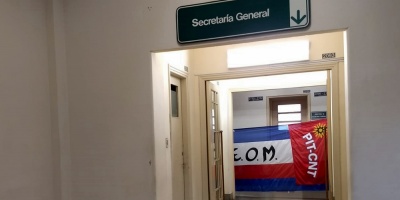 Adeom ocupa el despacho del intendente de Montevideo