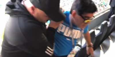 Maradona se sinti� mal tras el partido de Argentina