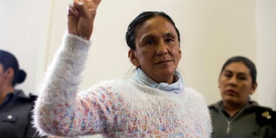 Justicia argentina suspende traslado a una c�rcel de dirigente Milagro Sala