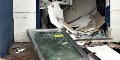Otro cajero explotado