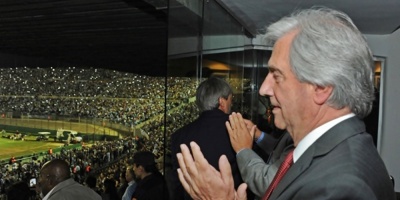 El camino es la recompensa dijo el presidente Vzquez al referirse a la seleccin celeste