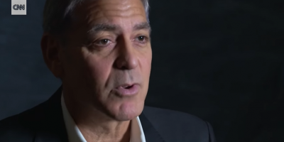  El actor George Clooney, herido leve tras accidente de moto en Cerde�a