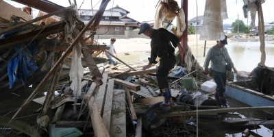 El n�mero de muertos por las lluvias torrenciales en Jap�n asciende a 157