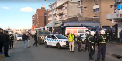 Aterrados: tiroteo en Paso Molino y amenazas con un rev�lver en un �mnibus. Hubo dos heridos