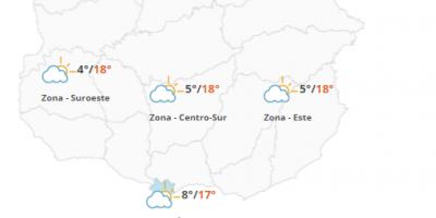 El tiempo hoy