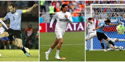 Godin, Laxalt y Cavani en el once latino del Mundial de Rusia
