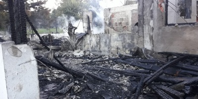 Incendi afect al parador del Club de Golf del Cerro causando prdidas totales