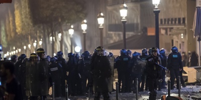 Disturbios y destrozos en Francia en la celebracin del ttulo mundial