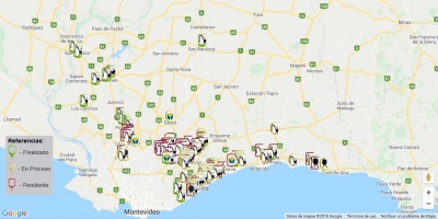 Un total de 55 personas debieron ser evacuadas en Canelones