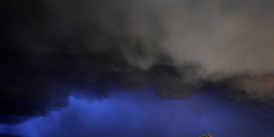 Rige alerta amarilla por tormenta el�ctrica y posibles granizadas