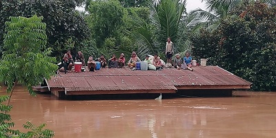 Varios muertos y cientos de desaparecidos al derrumbarse una presa en Laos