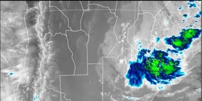 Aviso por lluvias abundantes y vientos fuertes