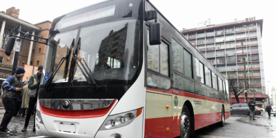 Montevideo tiene el primer �mnibus h�brido