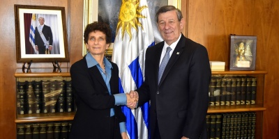 Nueva embajadora de Israel present� cartas credenciales ante Nin Novoa