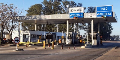 Un delincuente asalt el peaje de Mendoza y se llev la recaudacin de una cabina