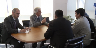 Vzquez recibi a cooperativa de trabajo de Mercedes