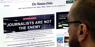 Ms de 300 diarios denuncian "amenazas" de Trump a la prensa de EE.UU.