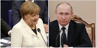 Merkel y Putin se renen urgidos por necesidad de dilogo y de nuevo rumbo