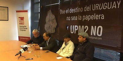 UPM2-NO urge este viernes al presidente Vzquez a impedir una nueva planta de celulosa
